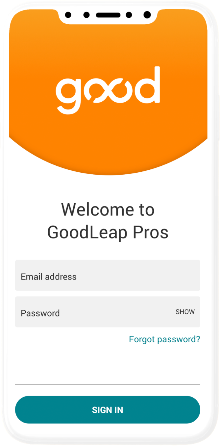 GoodLeap Pros app